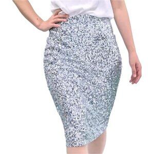 Sparkly Glitter Skirt for Women - Holiday, Christmas Party
